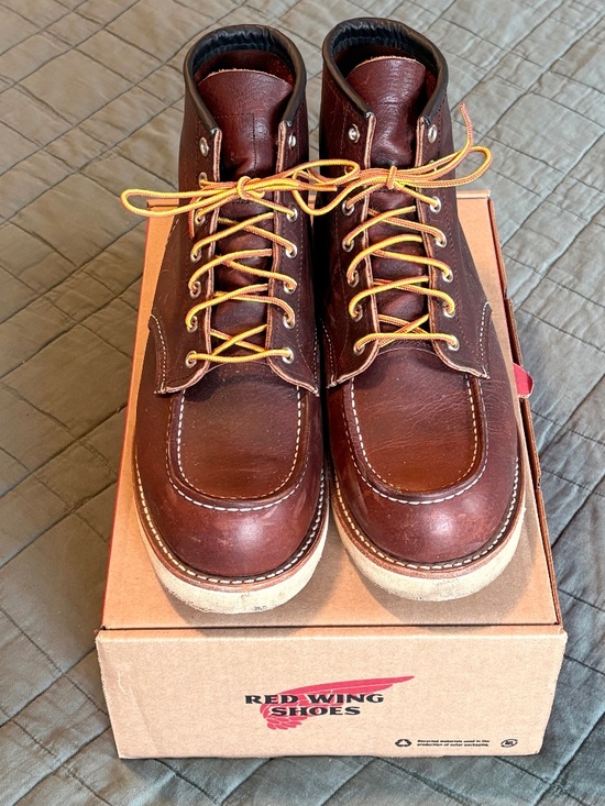 RED WINGS BROWN MOC TOE / 10D main image 4